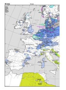 neue karten beispiel 00135 AA Hist. Karten Neufassung 29 (4a) Europa 7000 - 6000 links